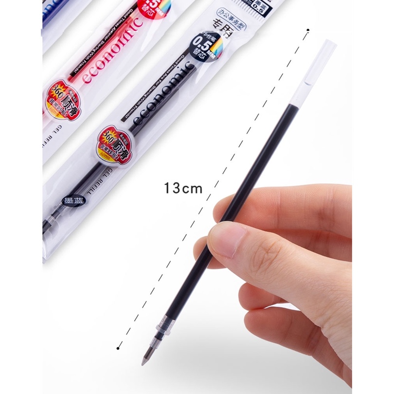 Ruột bút gel M&G MG-6102 với ngòi 0.5mm đa năng dễ sử dụng