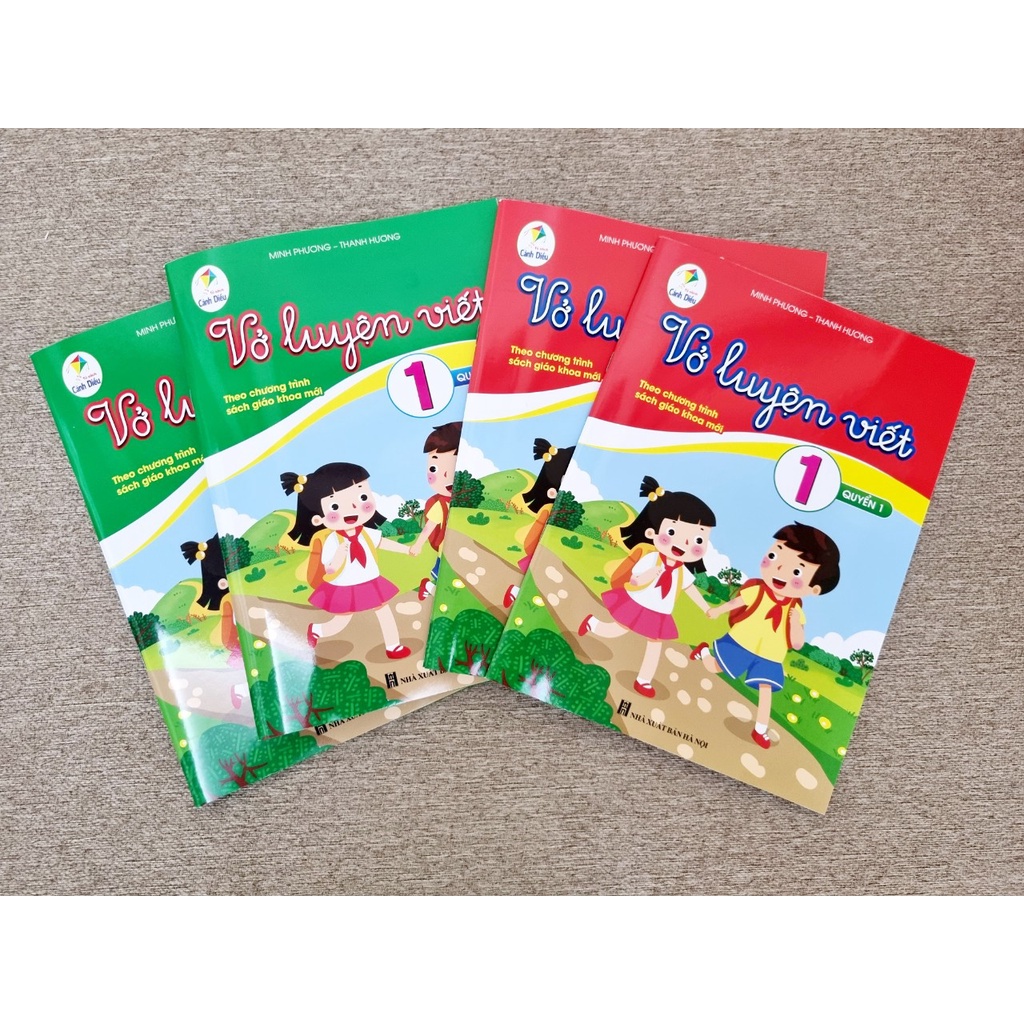 Sách - Combo Vở Luyện viết lớp 1 - Cánh Diều - Theo Chương trình sách giáo khoa mới 2021 (2 cuốn)