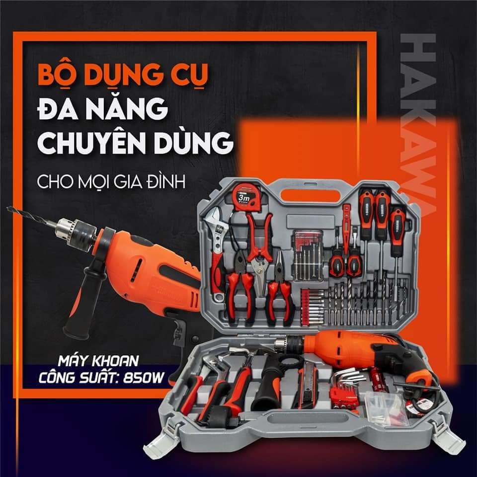 Bộ máy khoan gia đình HAKAWA - HK-850 - Bảo hành 2 năm chính hãng