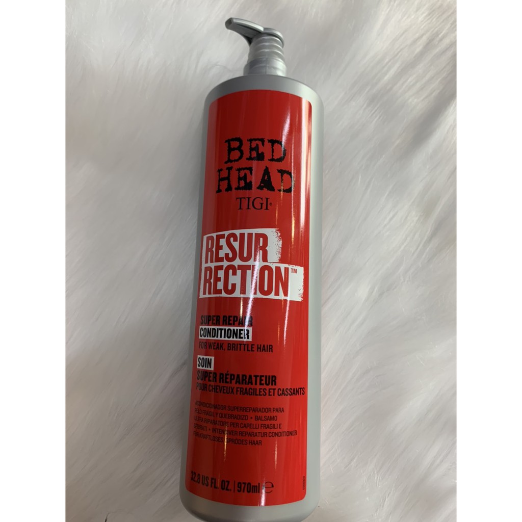Mẫu Mới] Dầu Gội / Dầu Xả TiGi Đỏ Phục Hồi Tóc Hư Tổn 970ml