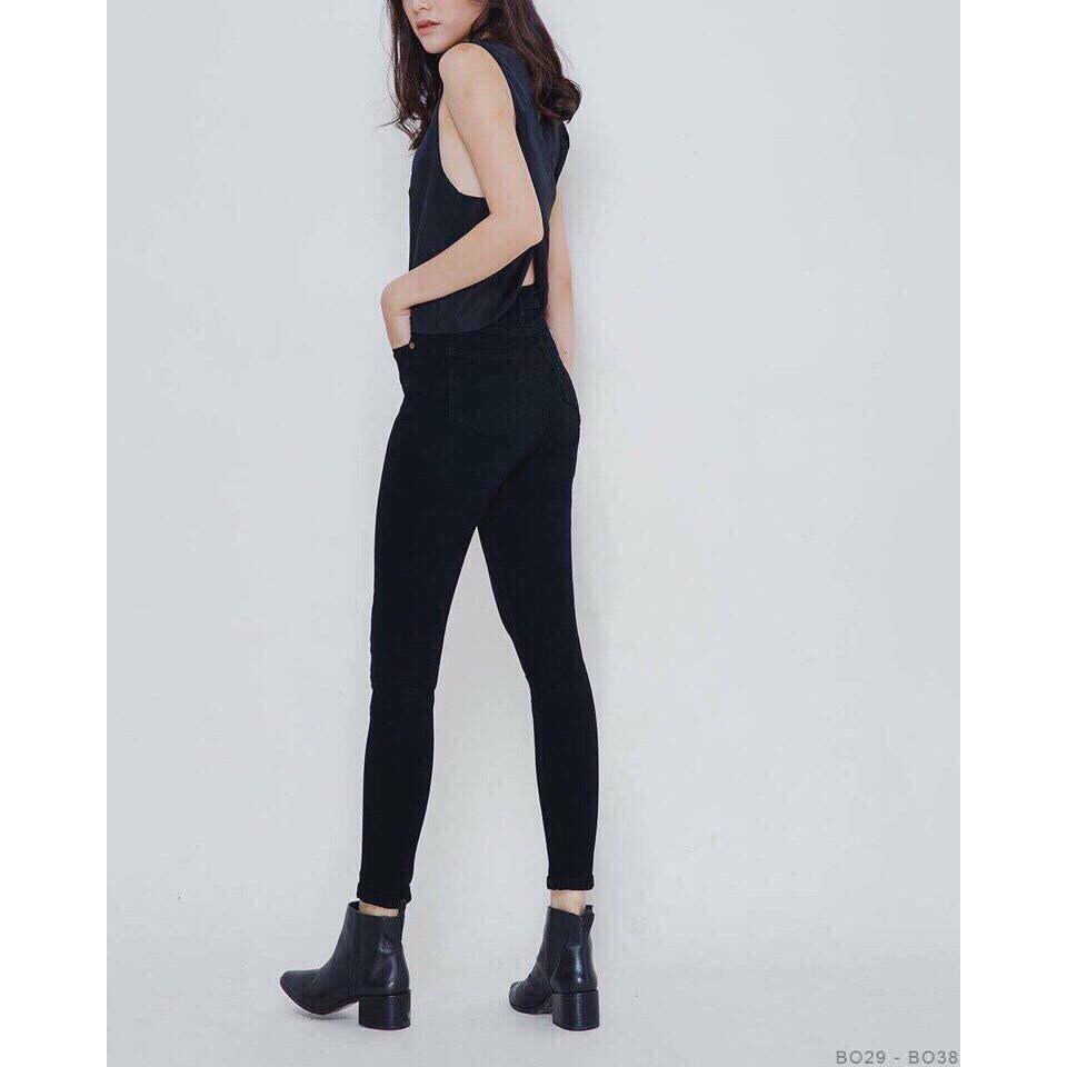 Quần Jeans hai màu đen, trắng