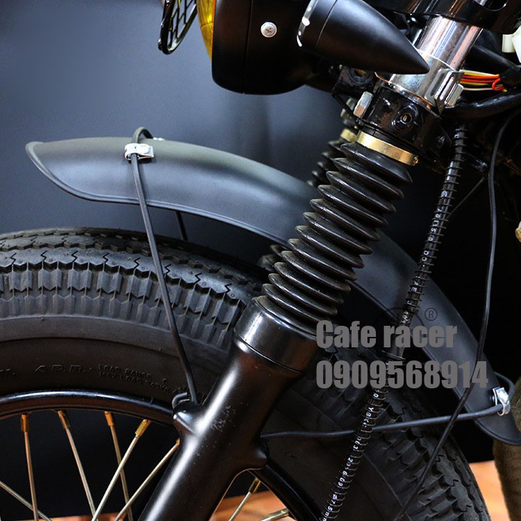 Chắn bùn trước dùng HJ125 GN125 GD110 YB125 CG125 Husky 125 mô tô bánh 15-17 inch 120mm