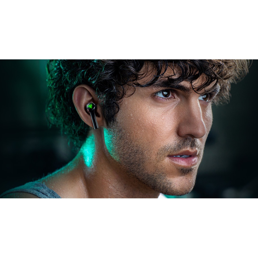 Tai nghe Razer không dây Hammerhead true wireless x có led