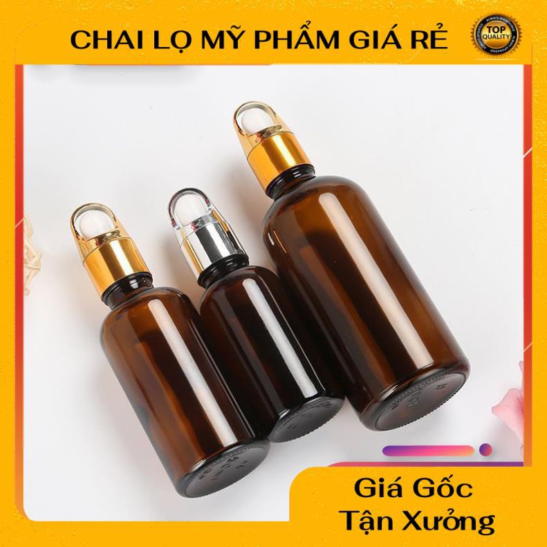 Lọ Chiết Serum ❤ RẺ VÔ ĐỊCH ❤ [50ml] Lọ chiết tinh dầu nút giỏ quai xách hoa chiết serum , phụ kiện du lịch