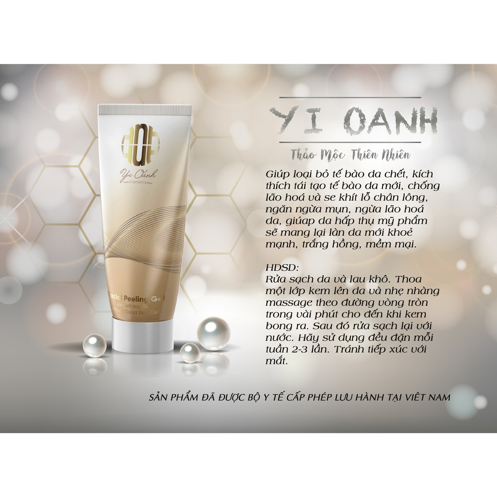 KEM TẨY DA CHẾT YI OANH COSMETICS TINH CHẤT THIÊN NHIÊN "FACIAL PEELING GEL" | BigBuy360 - bigbuy360.vn