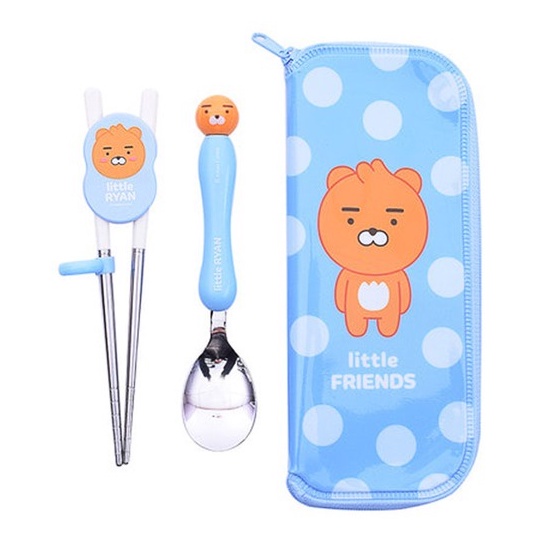 Set Thìa Đũa Cho Bé Kakao Friends Little Ryan