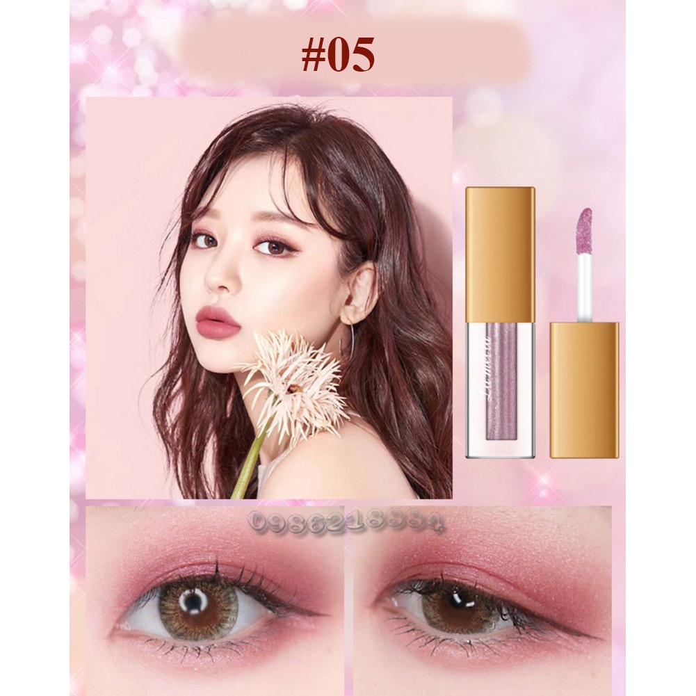 Nhũ mắt ánh kim lấp lánh Lameila Liquid Eye Shadow LLS6 Neity LNM1