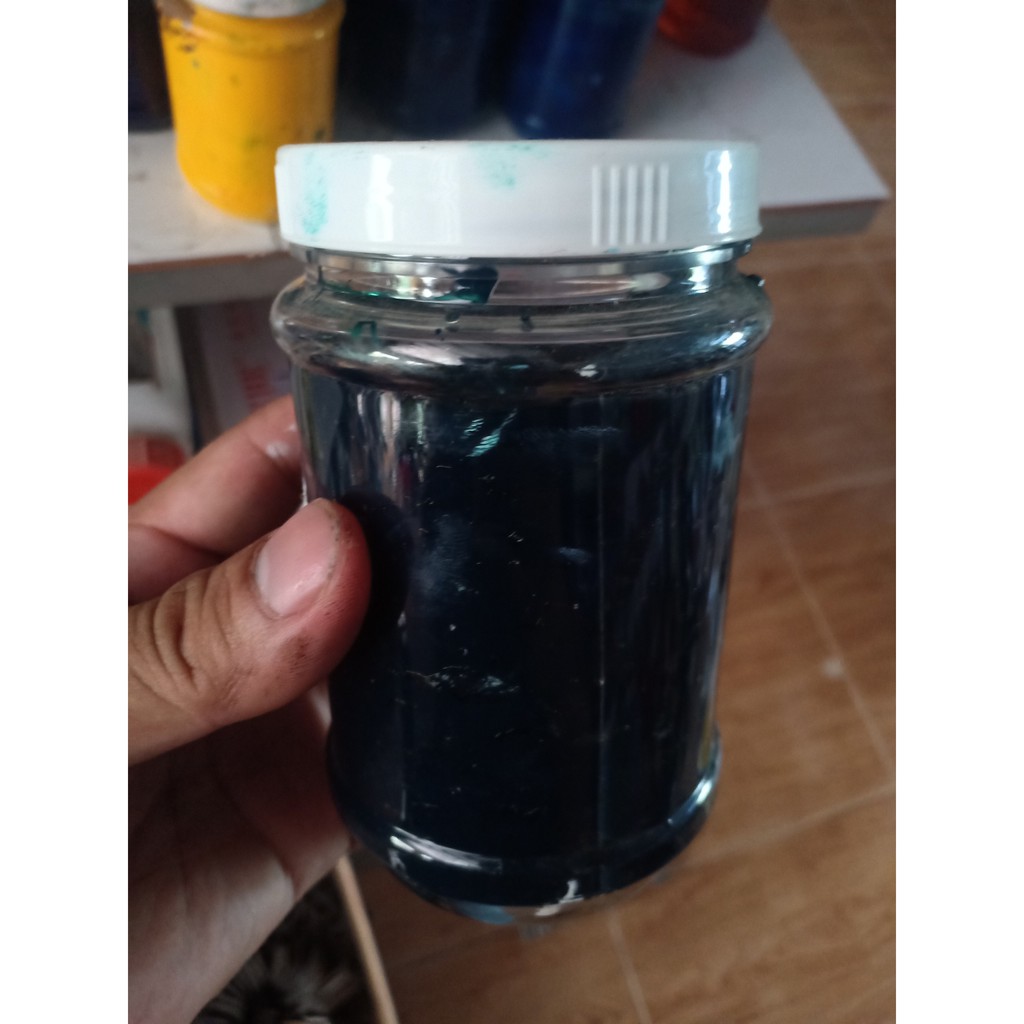 Màu xanh lá đậm dùng để pha composite làm màu bề mặt sản phẩm - 100g
