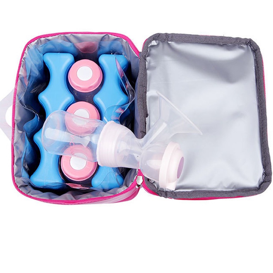 Thanh đá khô giữ lạnh sữa V-coool [2 mặt, 3 sóng, giữ sữa lên đến 16 giờ] (1 thanh)