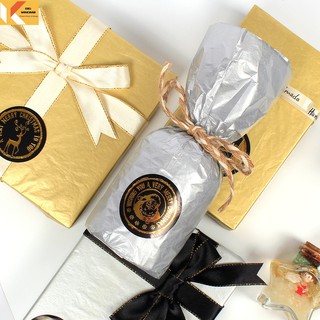 Cuộn Giấy Gói Quà Màu Vàng 17g 50x70cm