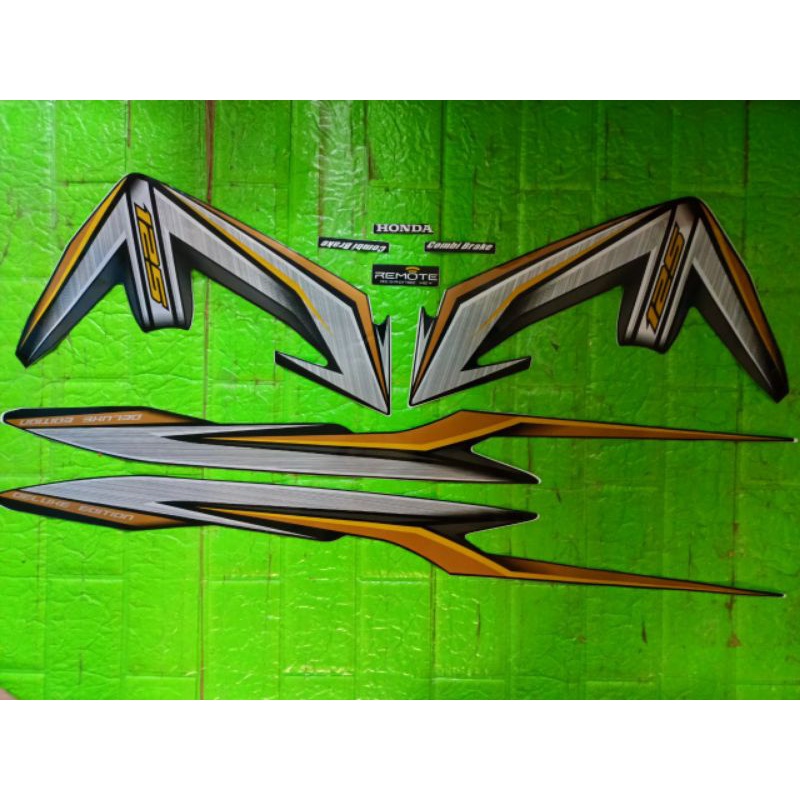 Bộ tem Airblade 2014 màu đồng 125cc