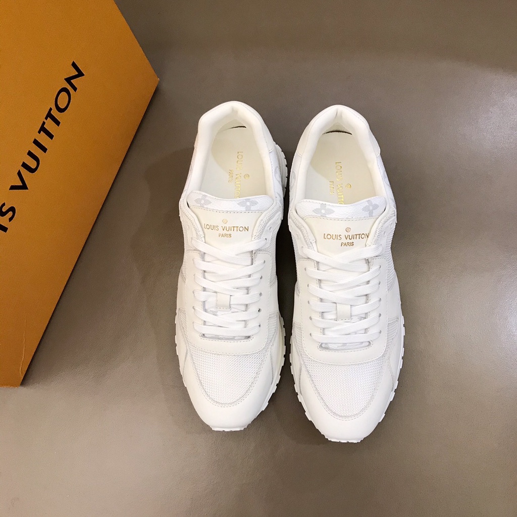 Giày Sneakers da thật cao cấp Luois Vuitton LV mang phong cách thể thao, cá tính