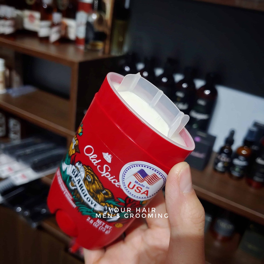 Lăn khử mùi Old Spice Bearglove 73gr - Múi TÁO, CAM QUÝT - Chính hãng USA