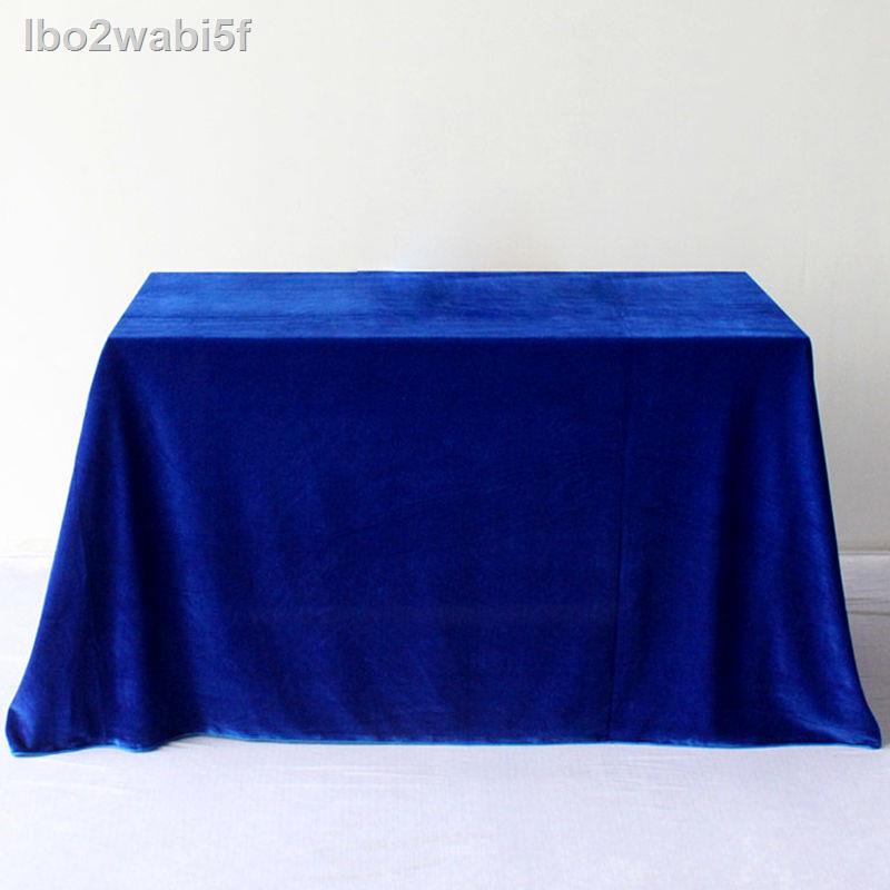 ☸ ๑ lbo2wabi5fDày tùy chỉnh văn phòng triển lãm hội nghị bàn khăn trải váy vải nhung không rụng lông