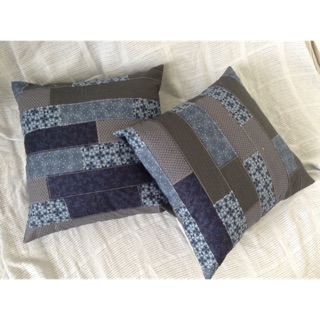 Set vỏ gối tựa ghép quilt