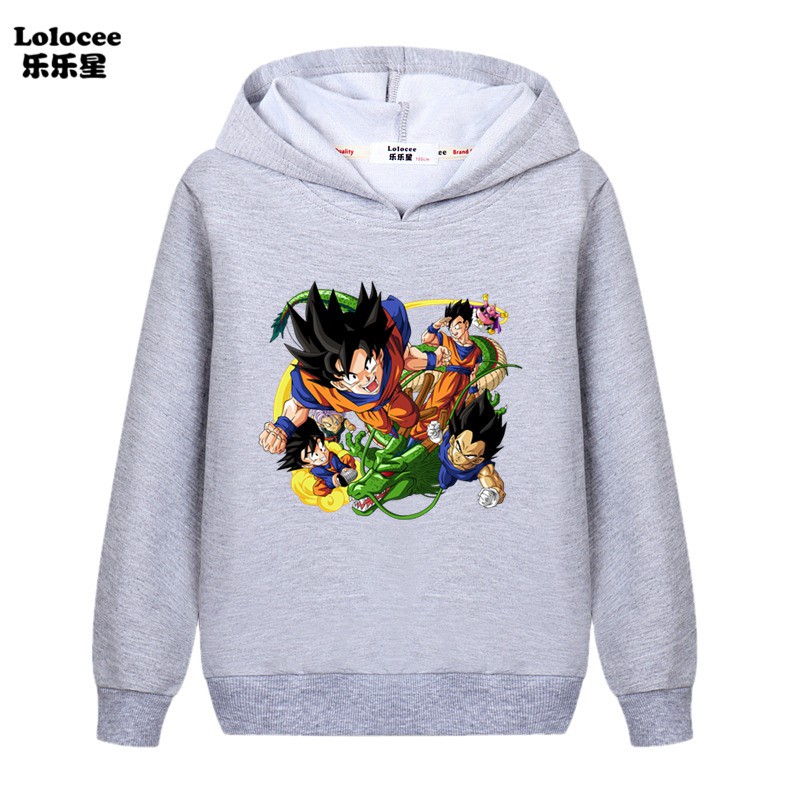 DRAGON BALL Áo Hoodies Thời Trang Dành Cho Bé Trai 2020