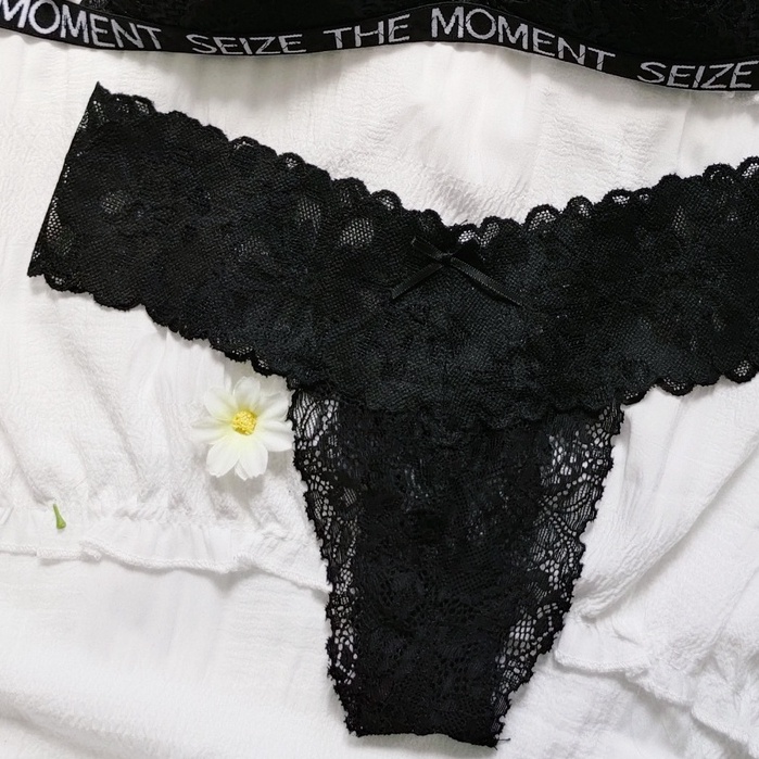 Set Bra - Bralette ren sexy không gọng, mút mỏng - Màu đen - NY39 - Đồ lót nữ | BigBuy360 - bigbuy360.vn