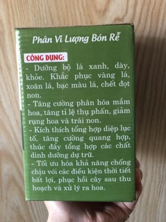 PHÂN BÓN VI LƯỢN AVAN COMBI 1