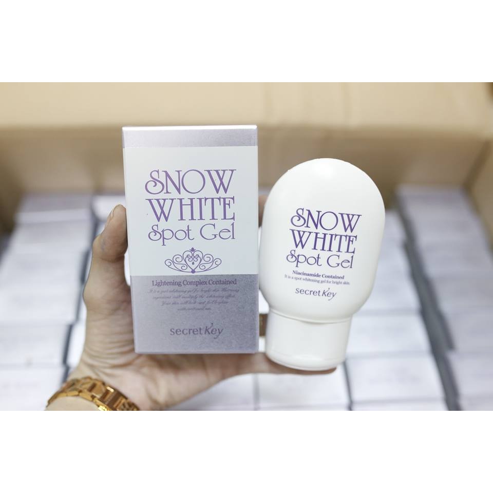 Gel Hỗ Trợ Làm Mờ Thâm Secret Key Snow White Spot Gel 65g