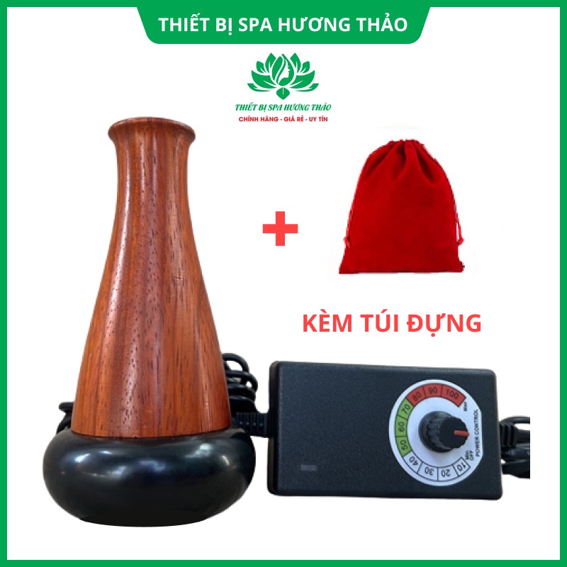 Cốc nhiệt đá massage body, cốc đá nóng đả thông kinh lạc, máy đá nóng massage chỉnh nhiệt độ dưỡng sinh