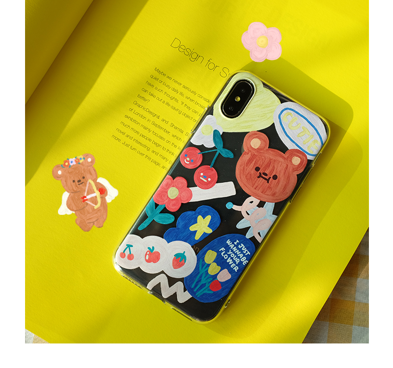 Ốp Lưng Mềm Chống Sốc In Hình Tranh Sơn Dầu Cho Iphone 11 Pro Xr / Xs / X 7 8 Plus | BigBuy360 - bigbuy360.vn