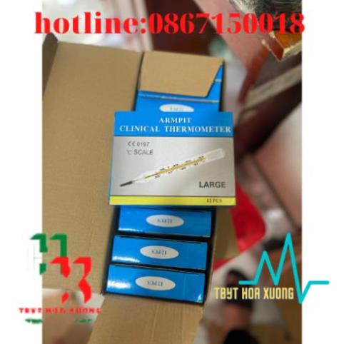 Nhiệt Kế Huỷ Ngân Đo Nhiệt Độ Cơ Thể