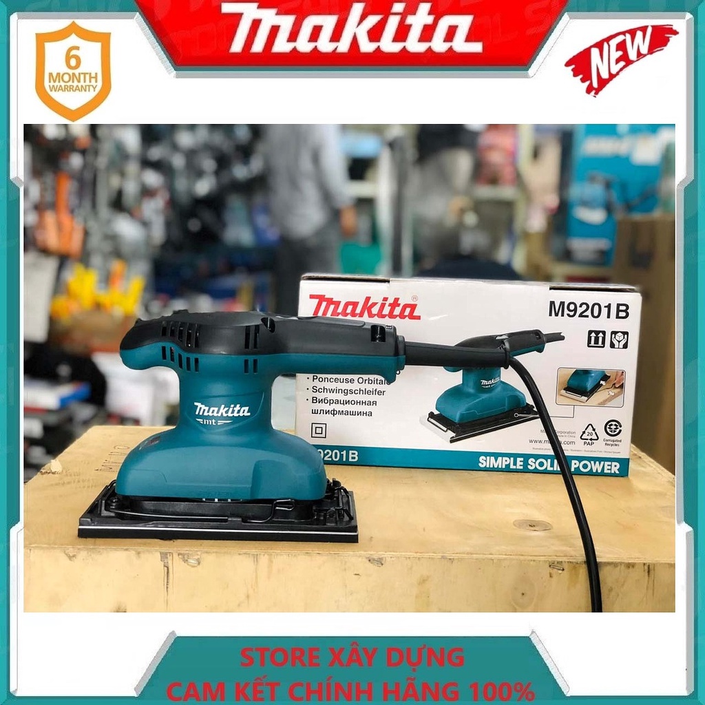 MÁY CHÀ NHÁM RUNG 180W MAKITA M9201B- HÀNG CHÍNH HÃNG