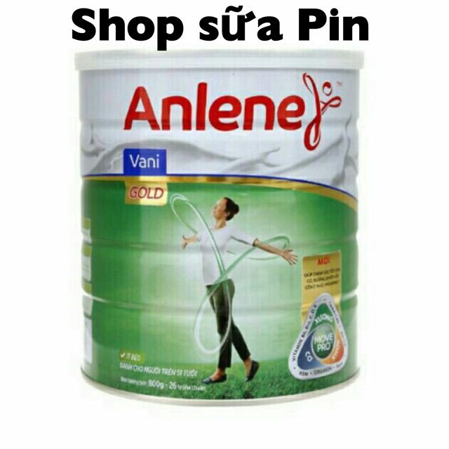 Sữa bột Anlene Gold lon 800g - hương vani