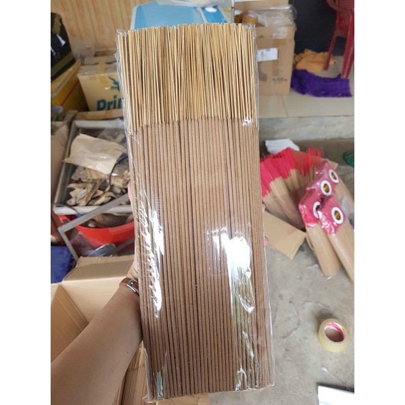 Nhang Trầm Nguyên chất. 39cm1kg 750que cháy 70p