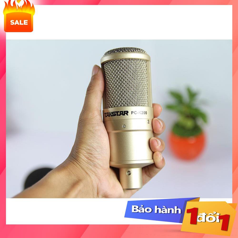 ✔️ Micro thu âm không cần soundcard,Mic thu âm PC- K200,