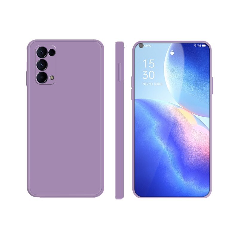 Ốp Điện Thoại Silicon Chống Sốc Bảo Vệ Camera Cho Oppo Find X3 X2 Pro R17 R15 R11 K9 K5 K3