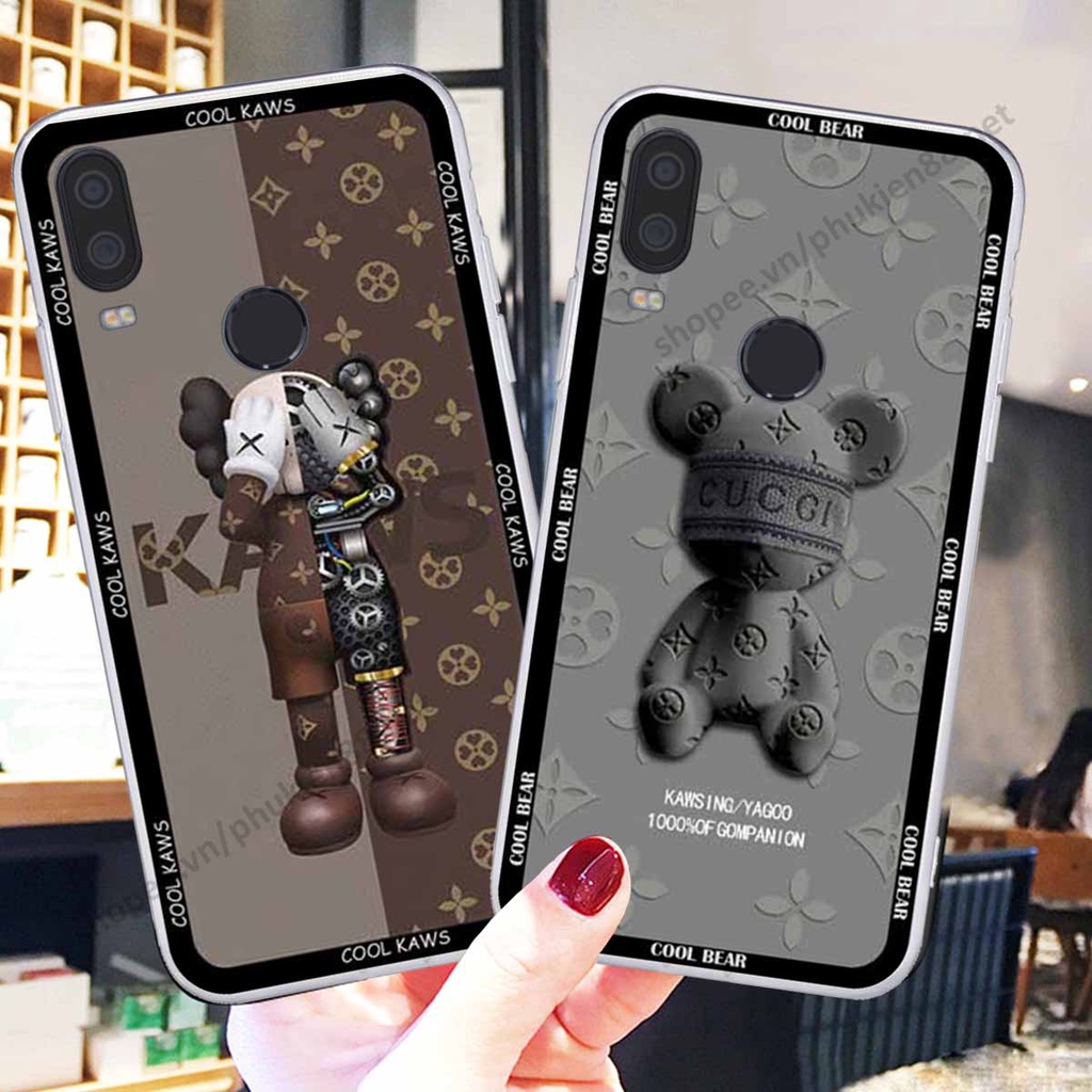 Ốp Vsmart Active 1 / Active 1 Plus / Active 1+ bear, k@ws thương hiệu phong cách ốp lưng thời trang cao cấp