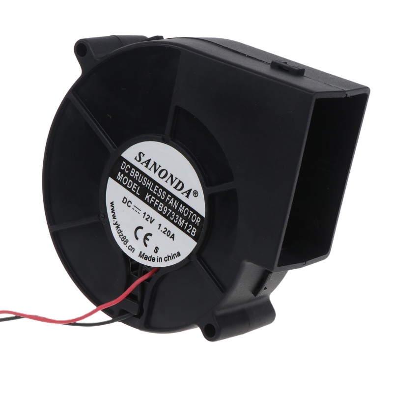 Quạt Thổi Khí Nướng BBQ PWM 9733 97x97x33mm 12V 1.2A 110V 220V AC