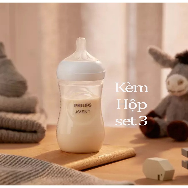 Bình sữa Avent Natural 125 260 330ml Mã Mới [Được chọn núm][Cam kết chính hãng] [Shop mẹ nhím]