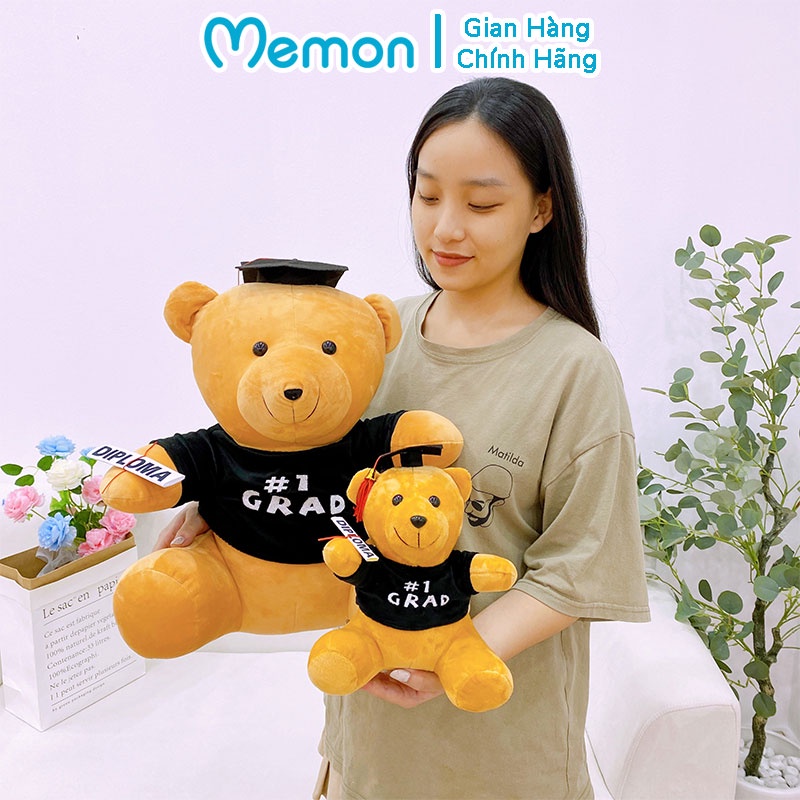 Gấu Bông Tốt Nghiệp Cao Cấp Memon