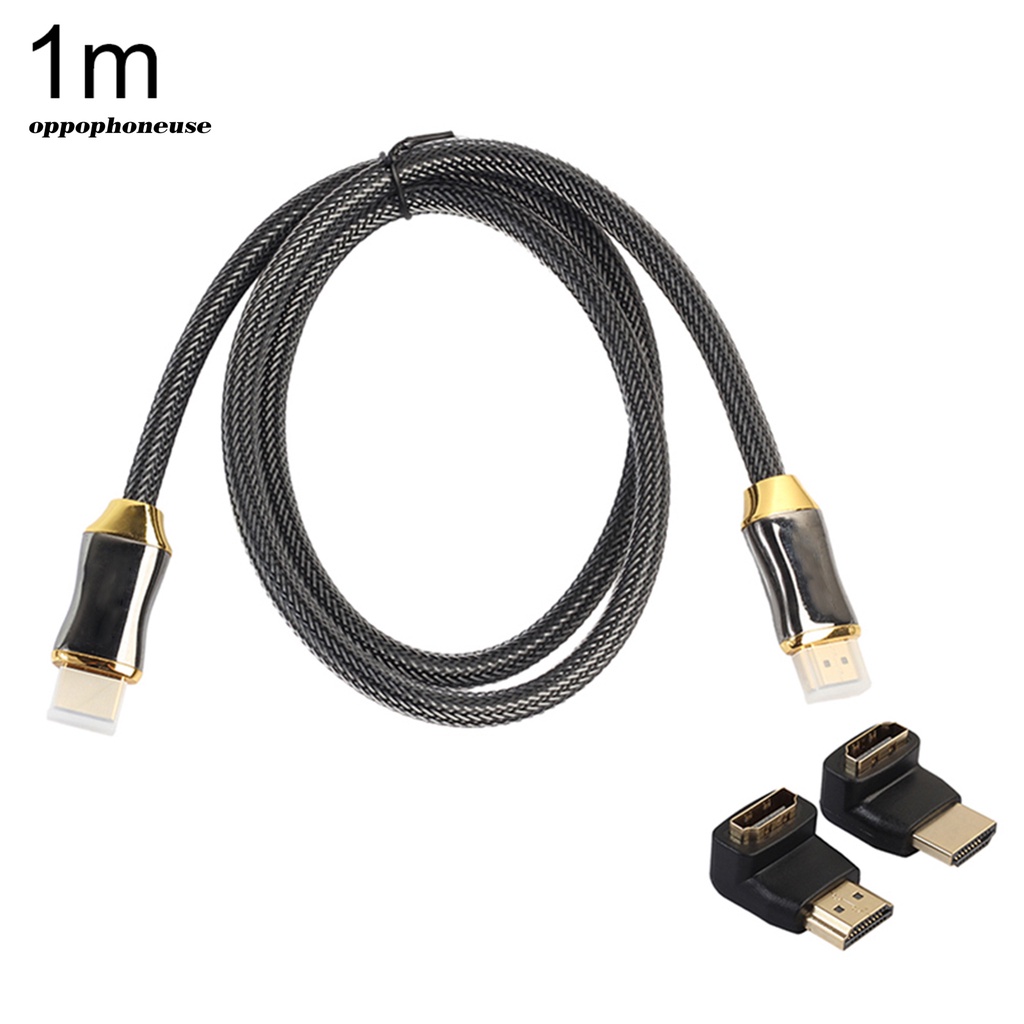 Dây Cáp Xdnxlx Hd 4k X 2k + Đầu Chuyển Đổi 270 Độ 90 Độ Cho Lcd Dvd Hdtv