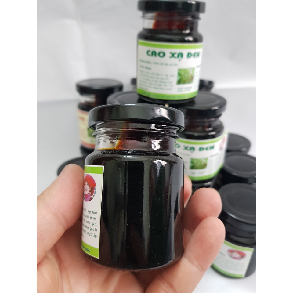 Cao xạ đen , cao lá xạ đen hòa bình, men gan cao, gan nhiễm mỡ, mỡ máu, hàng mới thơm nức mũi