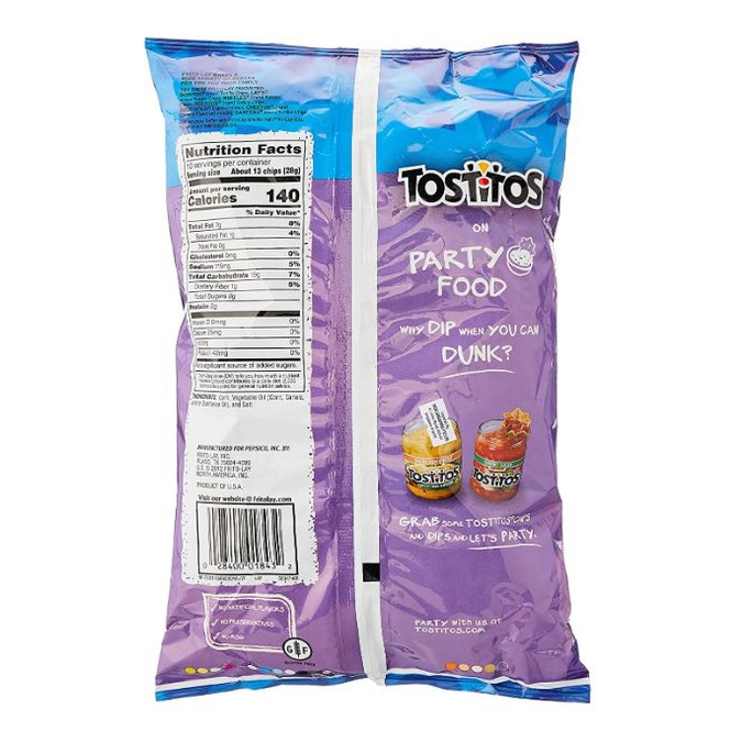 SNACK TOSTITOS SCOOPS 283.5G