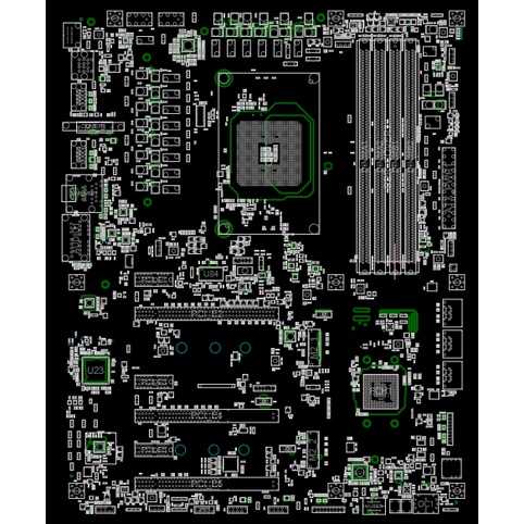 Sơ đồ mạch Boardview MS-7B77 MS 7B77 dùng cho thợ sửa chữa