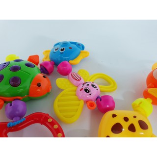 Bộ đồ chơi xúc xắc 8 món cho trẻ