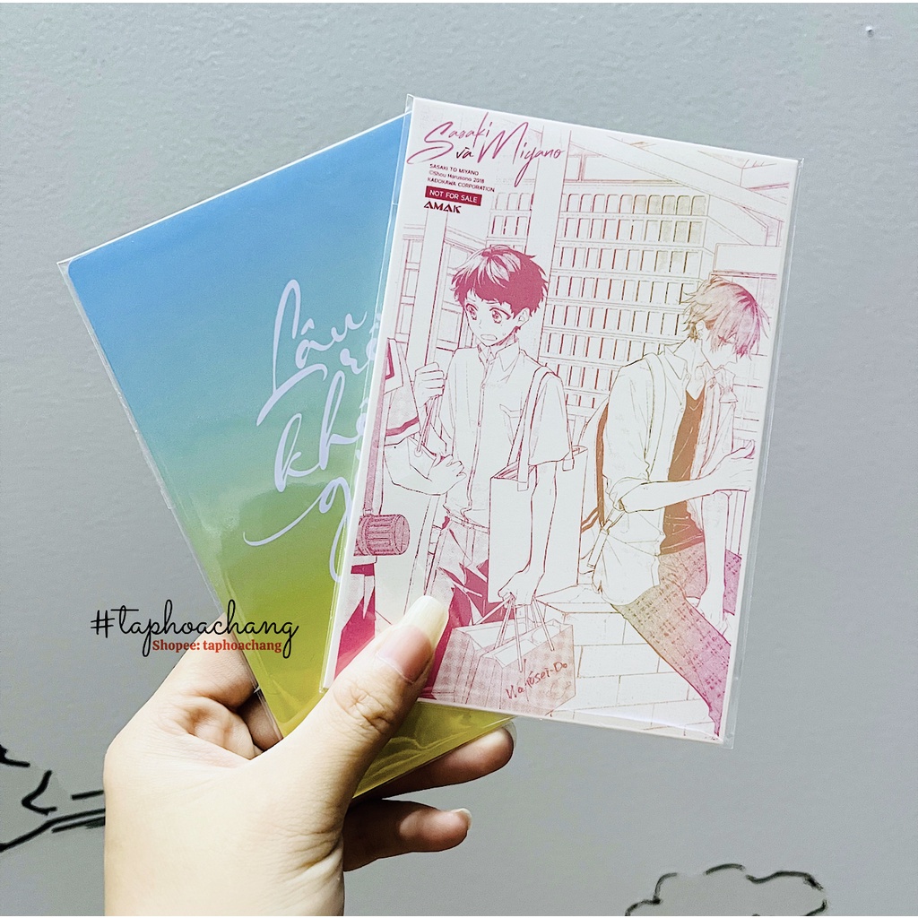 Túi đựng postcard, thẻ hình, card kpod, thẻ bài, ảnh, phụ kiện sách truyện có dán - Túi bọc postcard - Sleeve Postcard