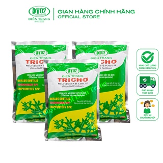 Combo 3 gói phân vi sinh vật Trichoderma 500g, nấm Trichoderma, men ủ, phòng ngừa hiệu quả bệnh vàng lá, thối rễ…