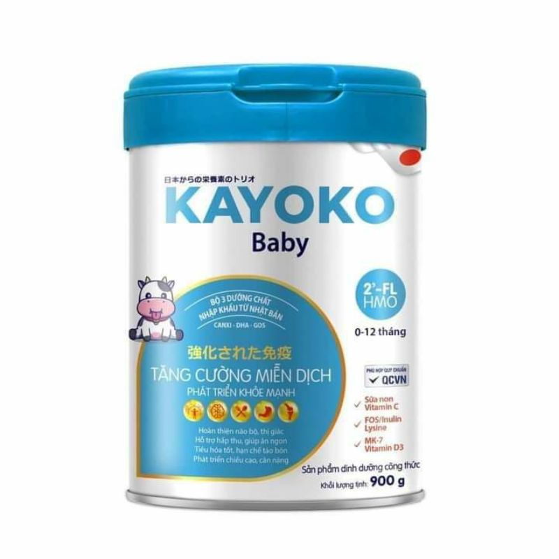 Sữa bột KAYOKO. 900g +quà hấp dẫn+miễn phí ship inbox cho shop nhé