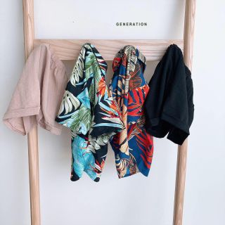 Set bộ bé trai hoa lá cành