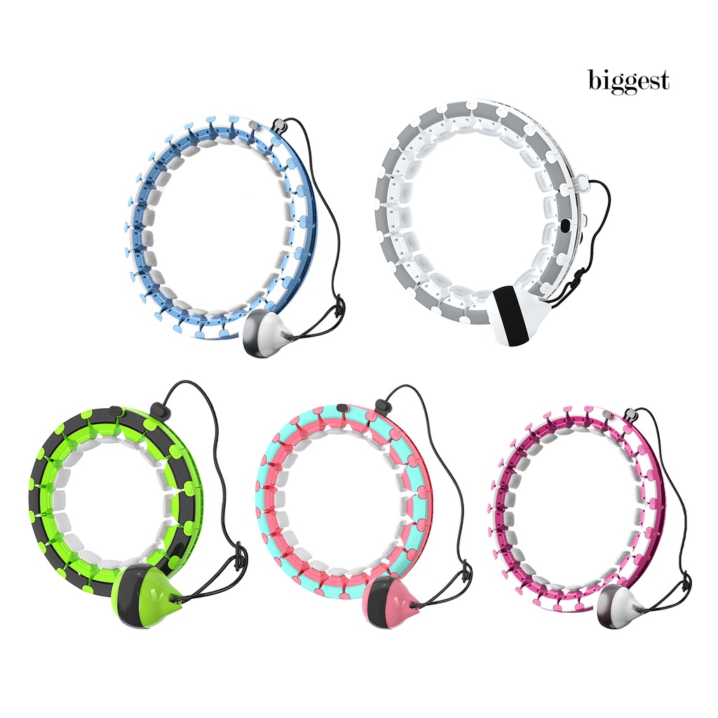 1 Bộ Vòng Lắc Bụng Thông Minh Tự Động Có Thể Tháo Rời Kèm Bóng Trọng Lượng