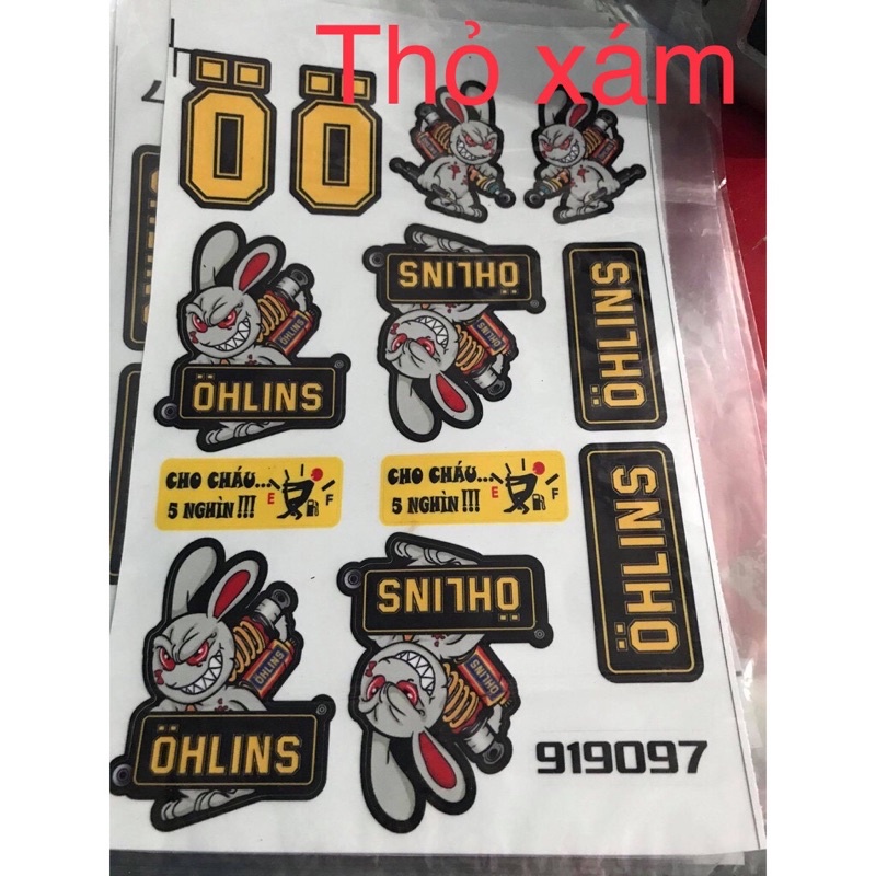 Tem wave 100-50cc xanh nõn chuối