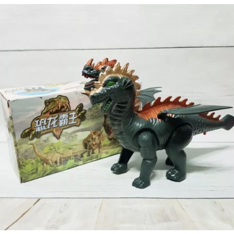 Đồ chơi khủng long 2 đầu MUSHROOM cho bé