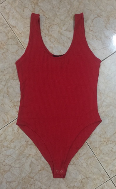 BodySuit F21 Dư Xịn Đỏ Size M ( Có Sẵn )