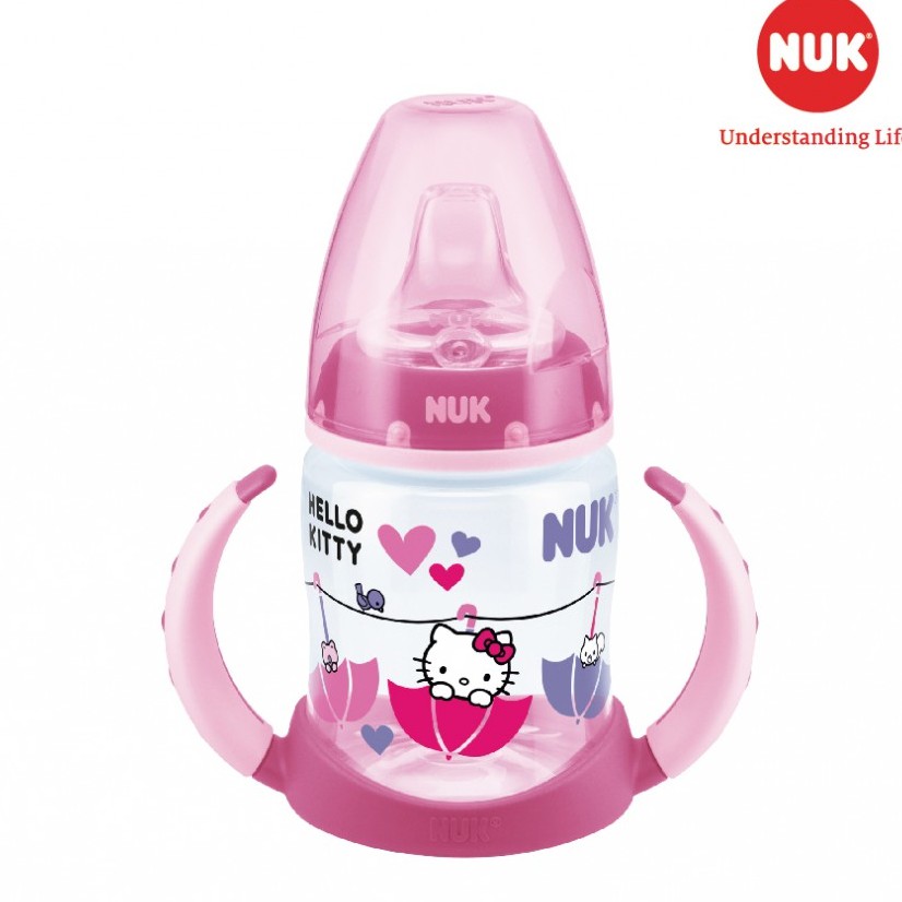 Bình tập uống NUK Hello Kitty nhựa PP 150ml