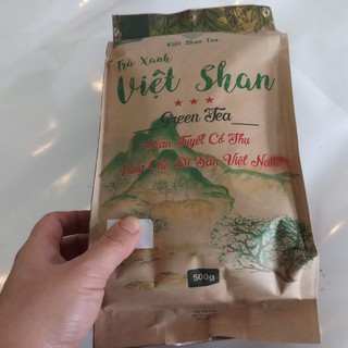(500g) Trà xanh Việt San-  Trà San Tuyết cổ thụ- vùng trà di sản Việt Nam, có chứng nhận VSATTP